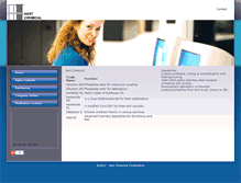 Tablet Screenshot of hartchemical.com